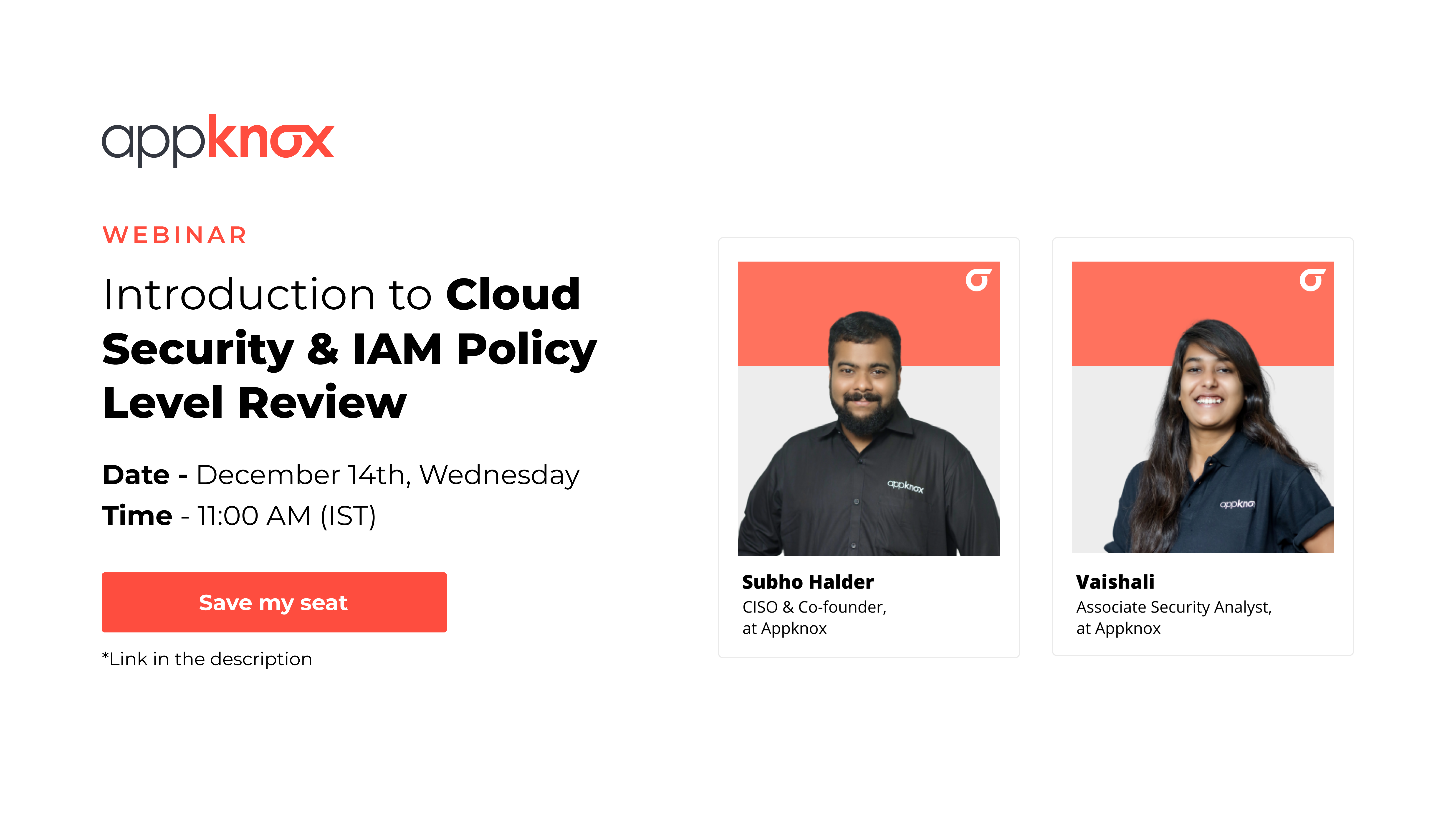 Webinar Cloud Security Iam Policy Configuration Level Review
